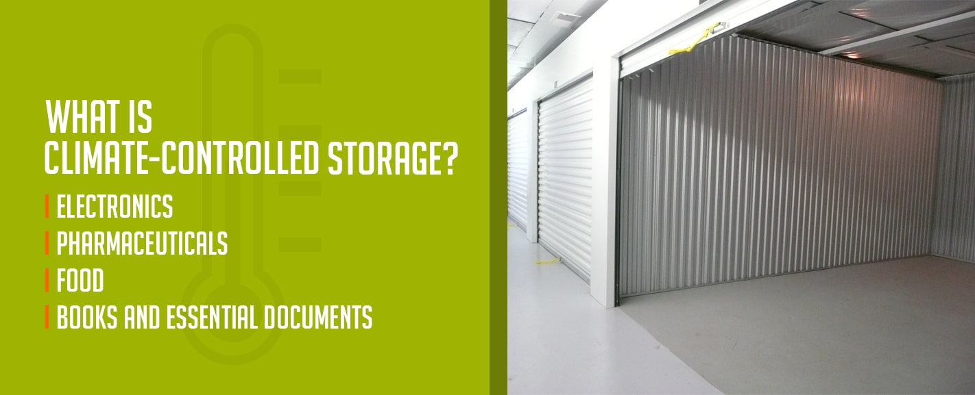 what is climate controlled storage