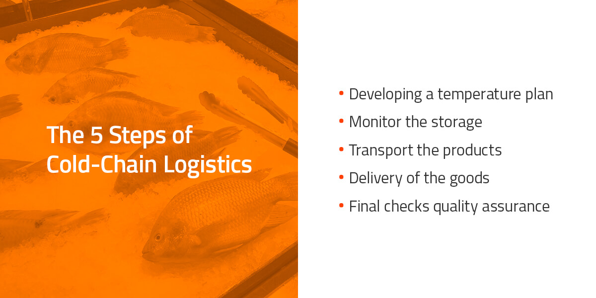 The 5 Steps of Cold-Chain Logistics