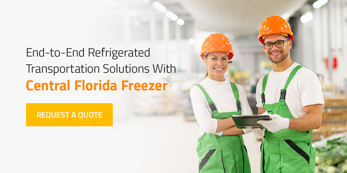 End-to-End Refrigerated Transportation Solutions With Central Florida Freezer