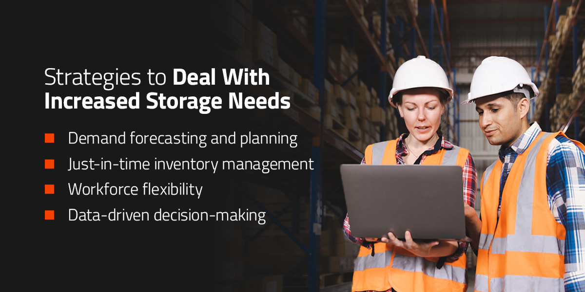 Strategies to Deal with Increased Storage Needs